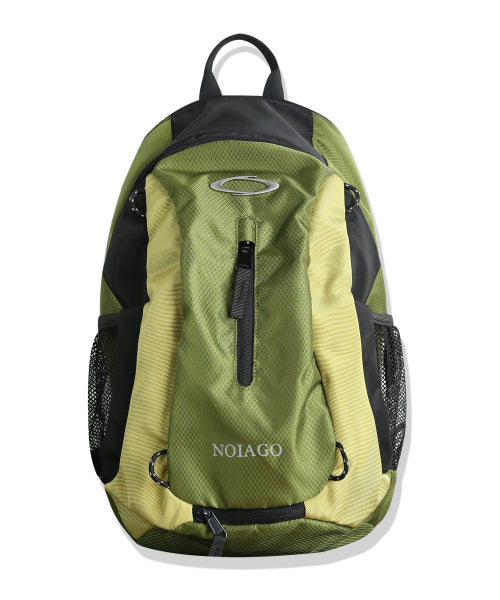 MULTI LOGO BACKPACK - 3 COLORS GREEN