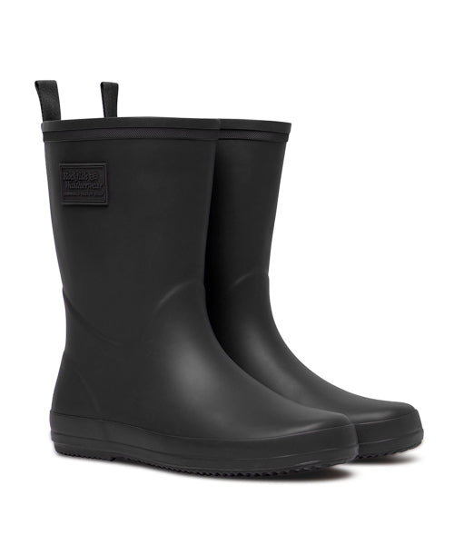 EBBY RAIN BOOTS MIDDLE - 6 COLORS BLACK