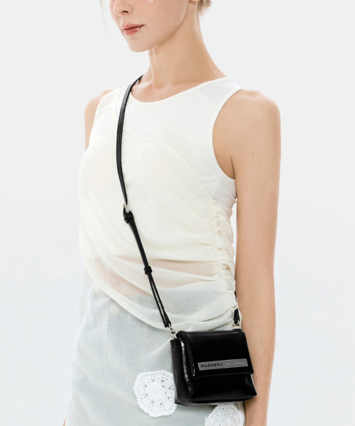 ELISE MICRO MINI CROSSBODY BAG - 5 COLORS BLACK