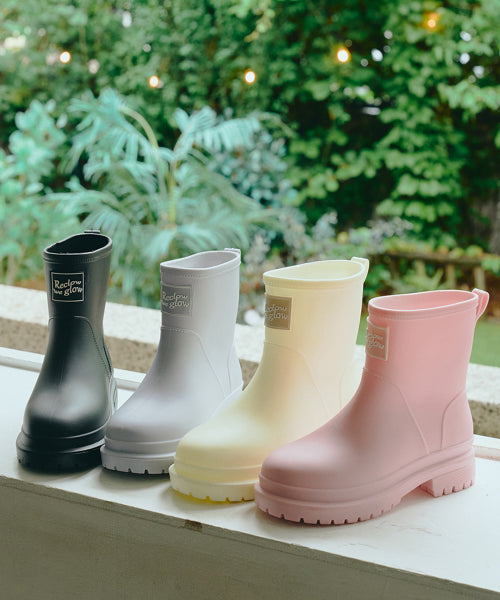 RECLOW RE-RAIN RAIN BOOTS - 4 COLORS BLACK