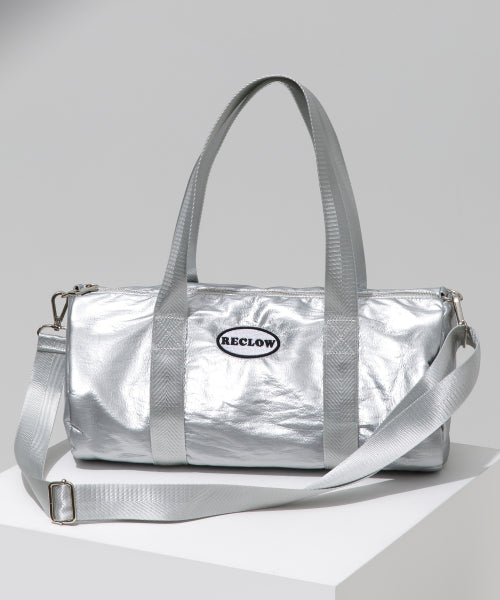 RECLOW SHINING DUFFLE BAG - 2 COLORS SILVER