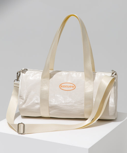 RECLOW SHINING DUFFLE BAG - 2 COLORS WHITE