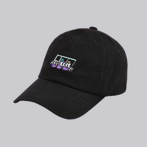 COTTON BALL CAP - PLAY MUSIC BLACK