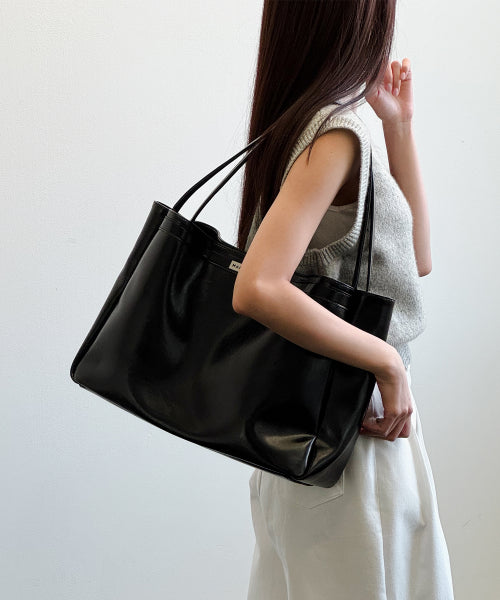 KESI BIG SHOPPER SHOULDER BAG - 2 COLORS OATMEAL