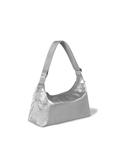 MEDIUM HOBO - 2 COLORS SILVER