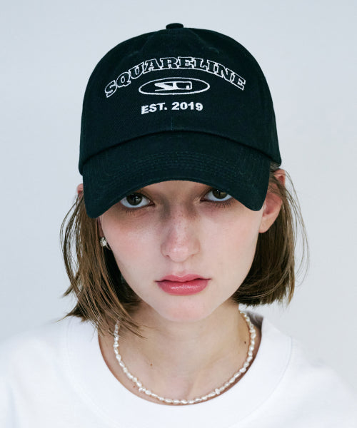 BASIC LOGO BALL CAP - BLACK BAG AS SHOWN