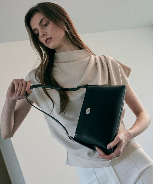 BLISS SHOULDER BAG - 2 COLORS CREAM