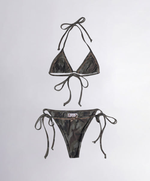 CAMO REVERSIBLE MICROKINI FOREST - 2 COLORS AS SHOWN