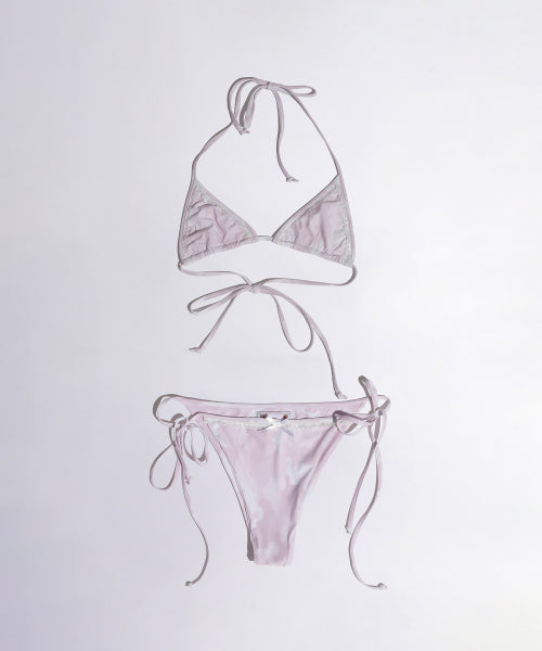 CAMO REVERSIBLE MICROKINI FOREST - 2 COLORS PINK