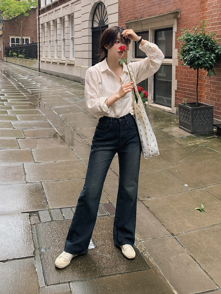 OUR MUTE SEMI-BOOTCUT DENIM PANTS - 3 COLORS