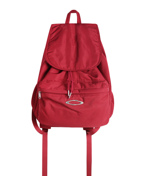 NYLON PUFFER BACKPACK - 3 COLORS RED