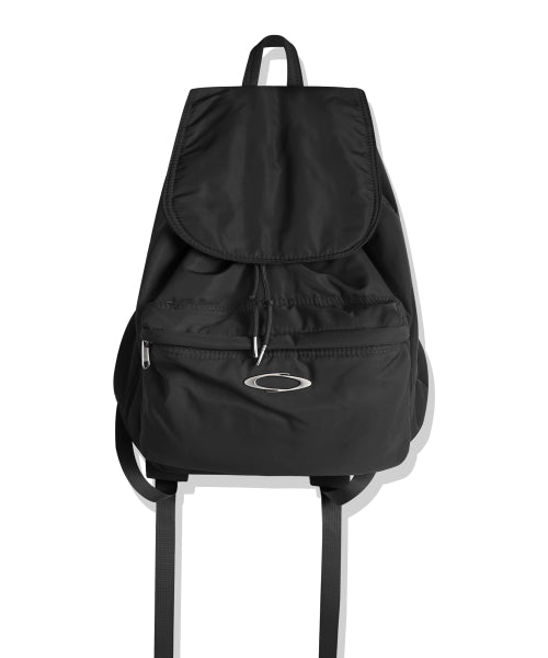 NYLON PUFFER BACKPACK - 3 COLORS BLACK