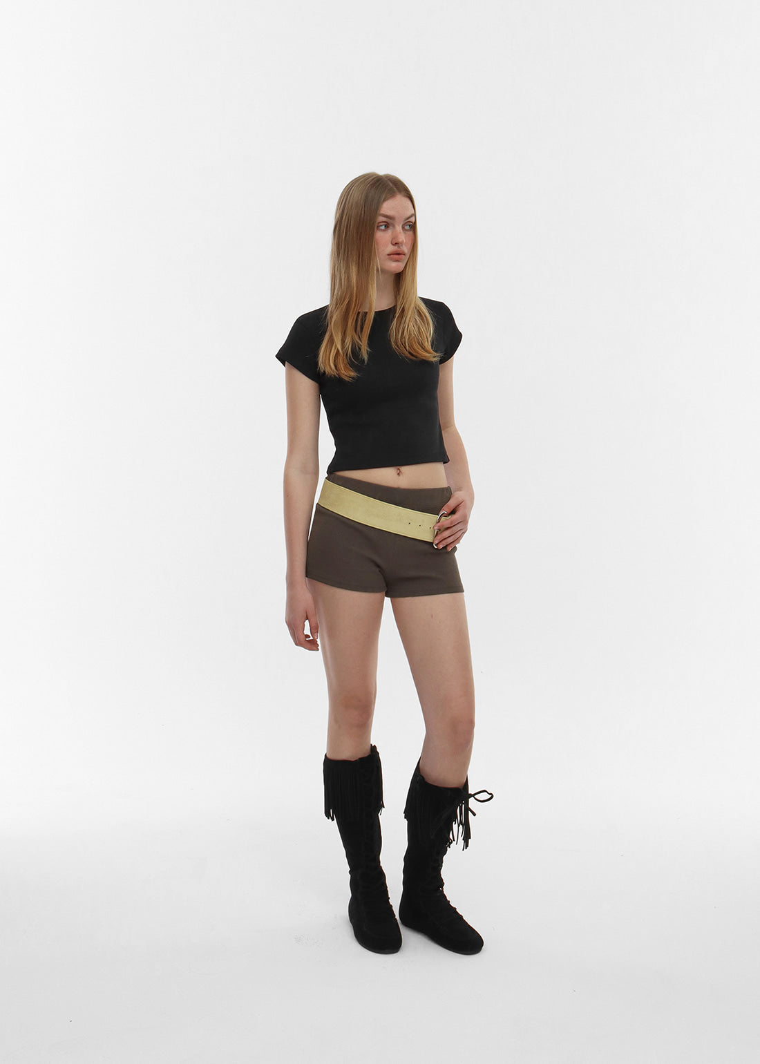COOL STANDARD ROUND CROP SHORT SLEEVE TEE 1