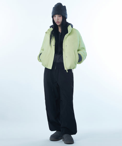 WOMENS DAILY PUFFER SHORT PADDING JACKET #韓韶禧同款! - 10 COLORS AS SHOWN