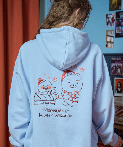 HOODIE - 2 COLORS BLUE