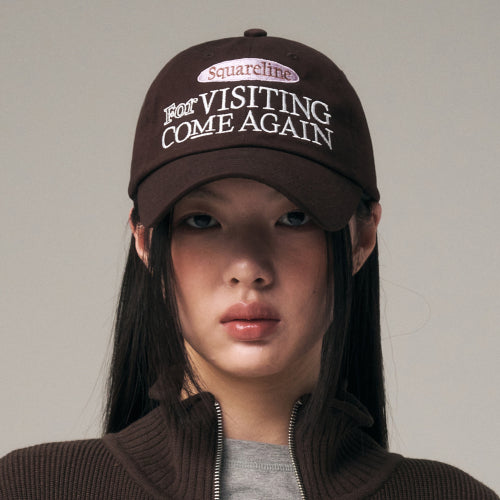 VISITING COME AGAIN BALL CAP BAG - 5 COLORS BLUE
