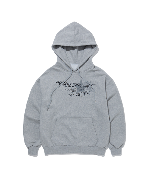 LETTER STAR HOODIE BAG - 3 COLORS NAVY