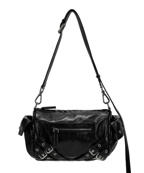STUD POCKET BAG - 5 COLORS BLACK