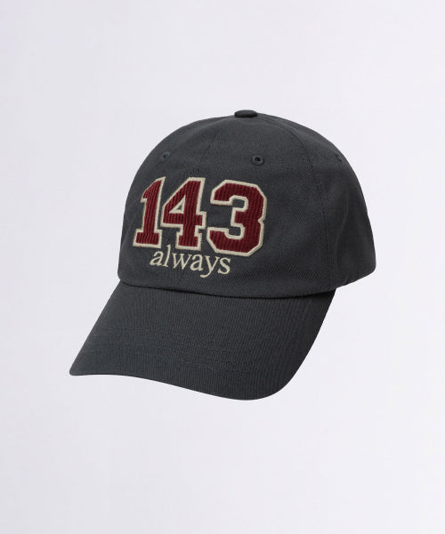 143 ALWAYS TWILL BALL CAP - 4 COLORS CHARCOAL