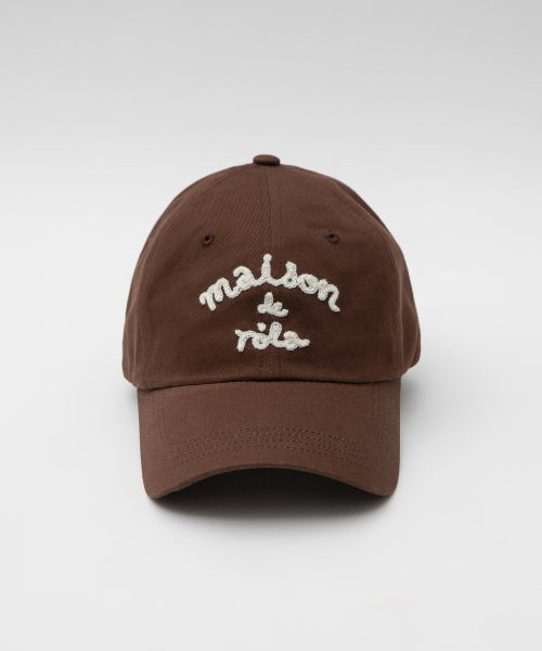 MAISON DE ROLA BALL CAP - 6 COLORS BROWN