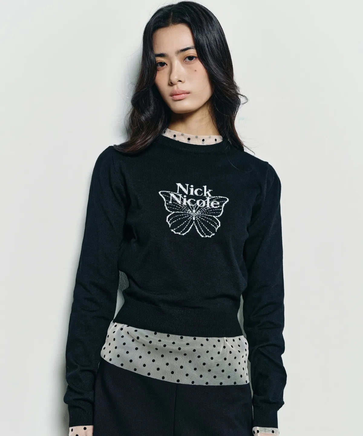 MINI BUTTERFLY SIGNATURE SLEEVE KNIT_9 COLOR