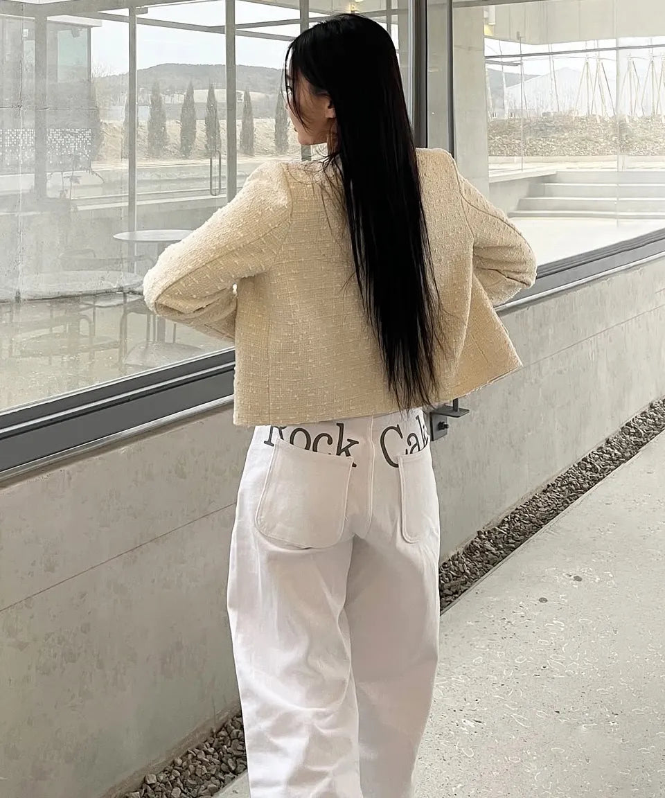 Lettering Hide Pants - 3 colors