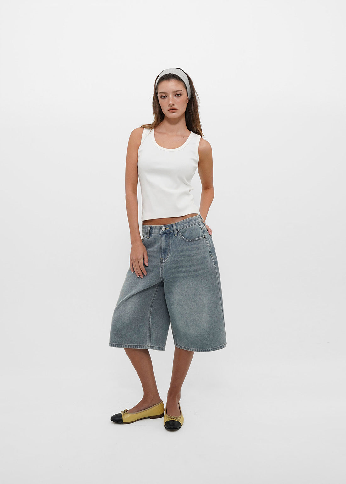 VINTAGE BERMUDA JEANS 4