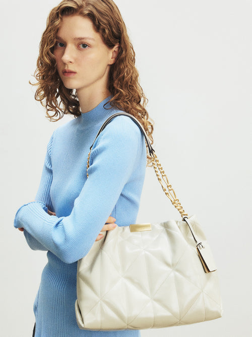 GLAM SHOULDER BAG LARGE STONE