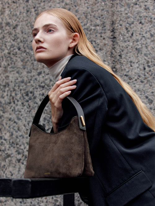 ELARA TOTE BAG SMALL SUEDE AS SHOWN