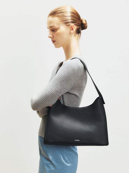 ELARA SHOULDER BAG LARGE BLACK