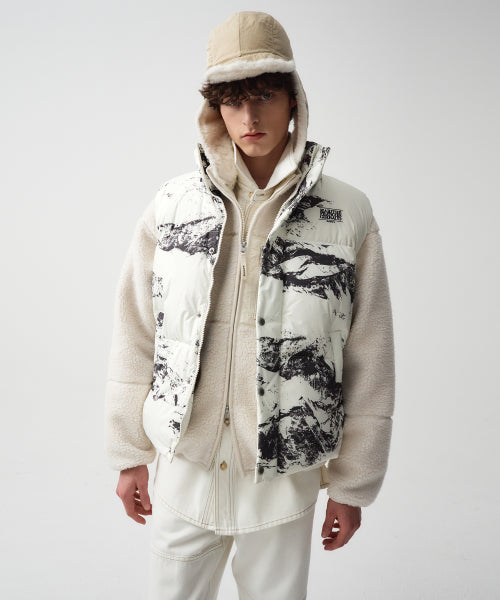 CLASSIC LOGO DUCK DOWN VEST - 3 COLORS AS SHOWN