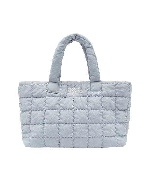 CLASSIC LOGO PADDING TOTE BAG BABY - 4 COLORS SKY BLUE