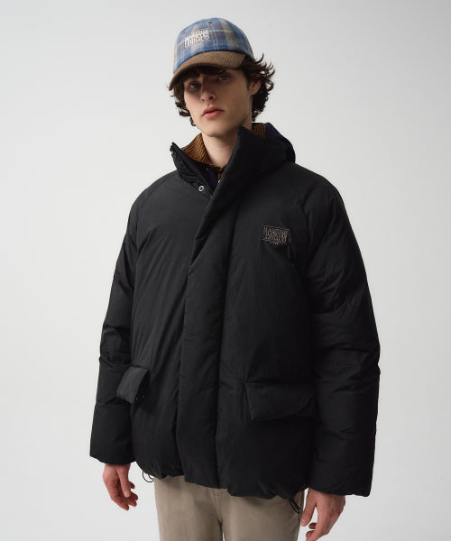 INQUILTING DUCK DOWN PUFFER - 2 COLORS BLACK