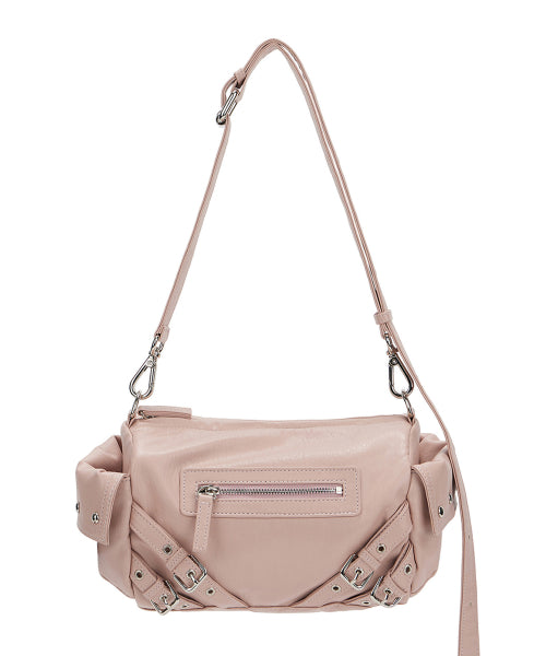 STUD POCKET BAG - 5 COLORS PINK