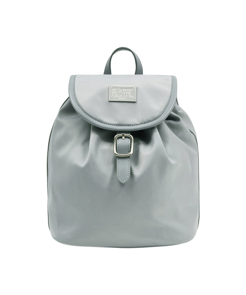 CLASSIC LOGO BUCKLE BACKPACK - 4 COLORS GREY