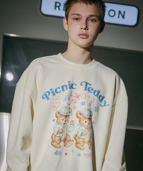 DTP SWEATSHIRT CREAM