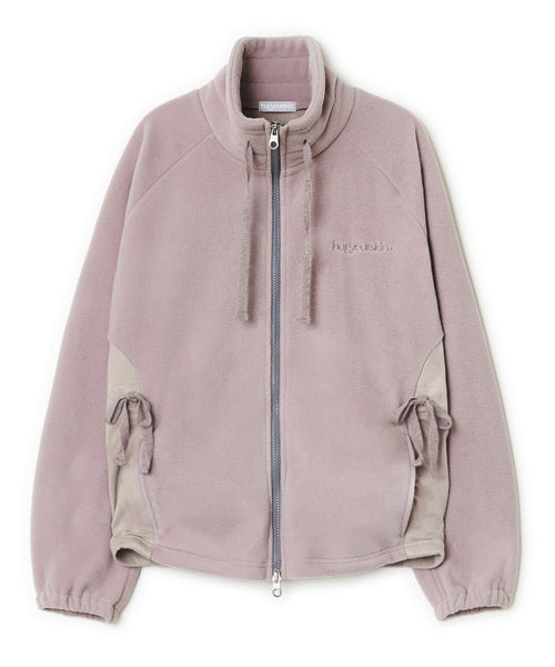 DRAW STRING FLEECE - 3 COLORS PINK