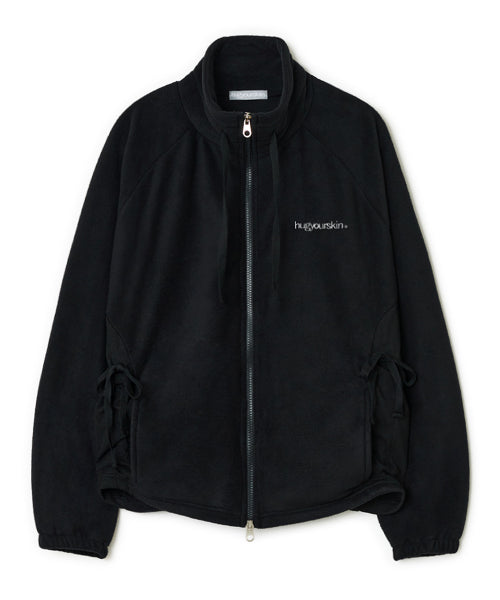 DRAW STRING FLEECE - 3 COLORS BLACK