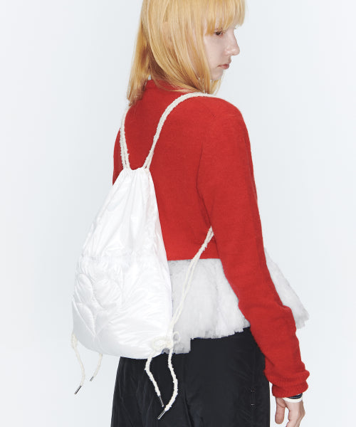 HEART STRING BAG - 6 COLORS WHITE