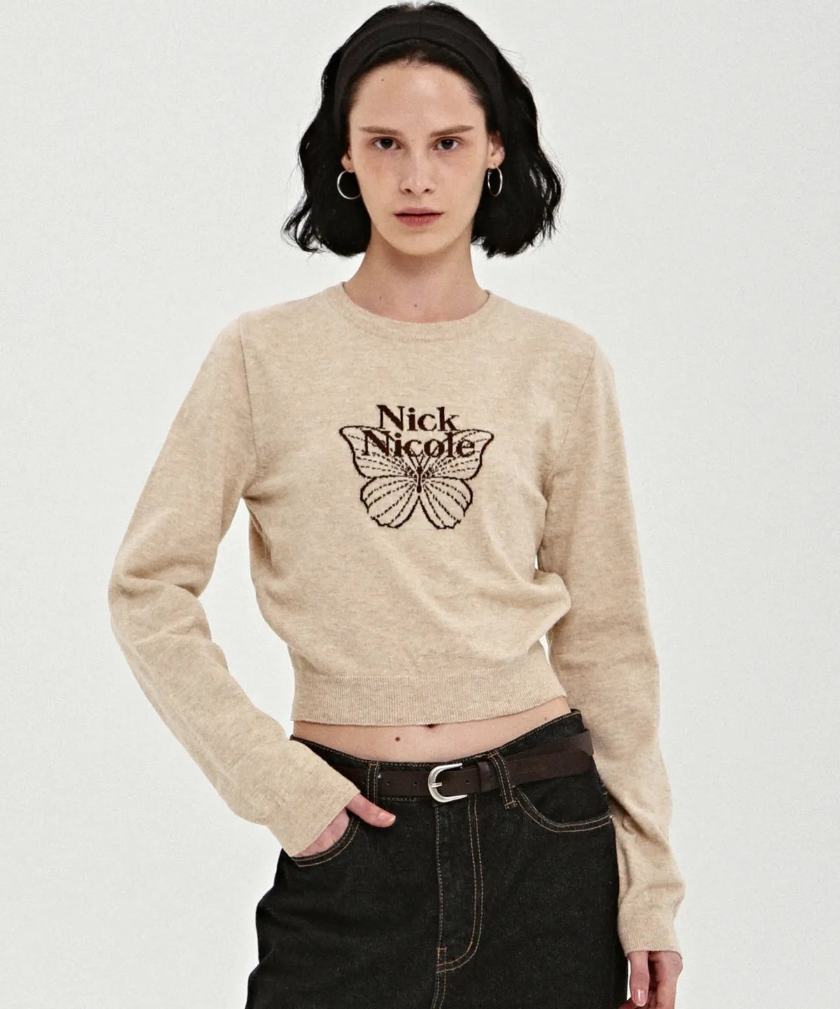 MINI BUTTERFLY SIGNATURE SLEEVE KNIT_9 COLOR