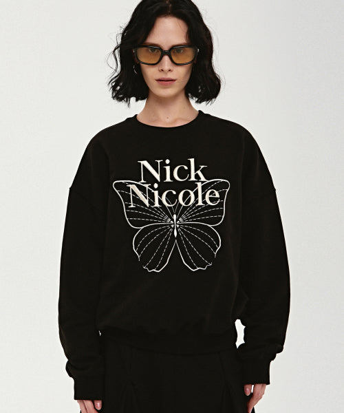 VOLUME BUTTERFLY SIGNATURE SWEATSHIRT #徐睿知同款! - 10 COLORS AS SHOWN