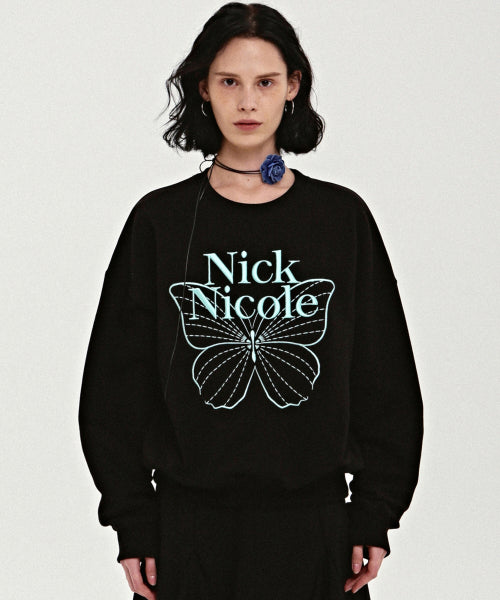 VOLUME BUTTERFLY SIGNATURE SWEATSHIRT #徐睿知同款! - 10 COLORS MINT