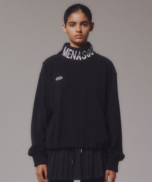 KNIT HIGH NECK - 2 COLORS BLACK