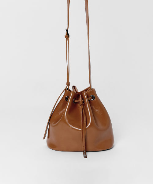 DANGLE BUCKET CROSSBODY BAG - 2 COLORS BLACK