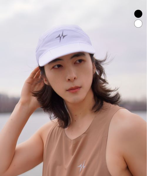 FOLDABLE SPORTS BALL CAP - 2 COLORS BLACK