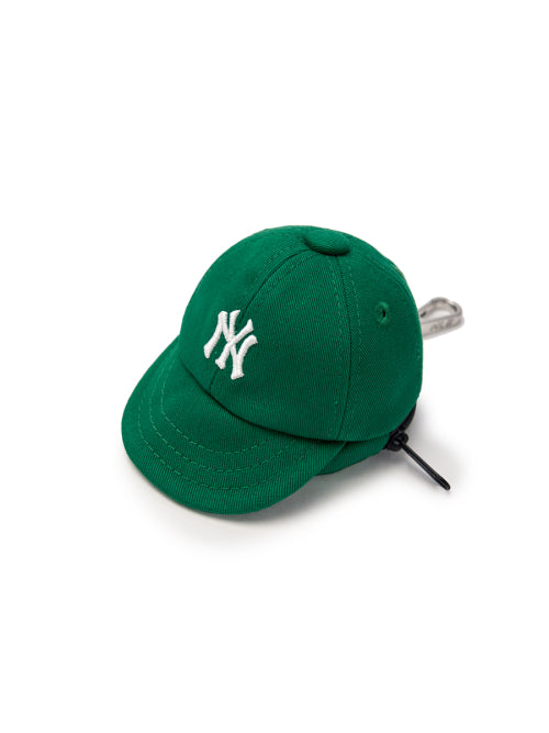 BASIC BALL CAP POUCH KEYRING NY #KARINA同款! - 4 COLORS GREEN