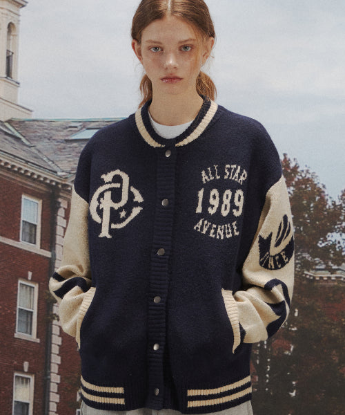 2-WAY TEE SNAP CARDIGAN - 2 COLORS NAVY