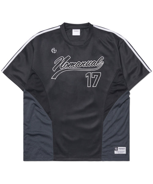 SWEEP BASEBALL JERSEY - CHARCOAL - 2 COLORS