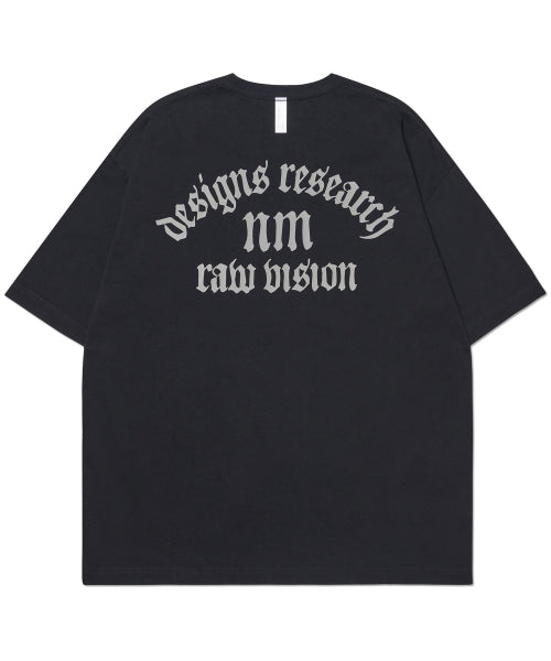 R.V ARCH LOGO T-SHIRT - BLACK - 4 COLORS