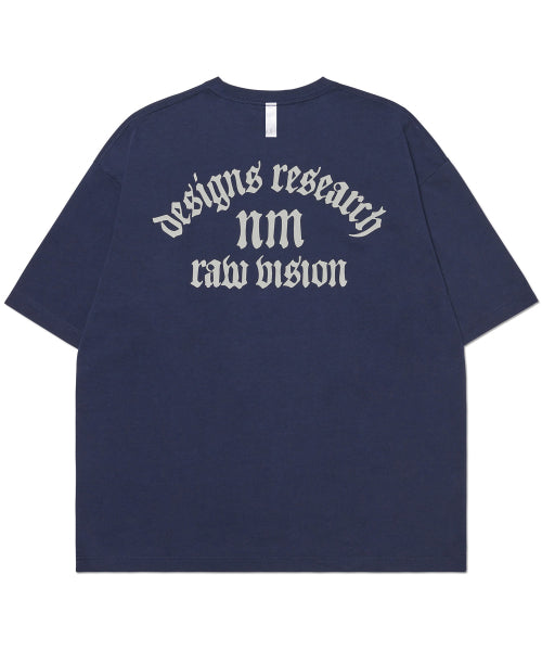 R.V ARCH LOGO T-SHIRT - BLACK - 4 COLORS